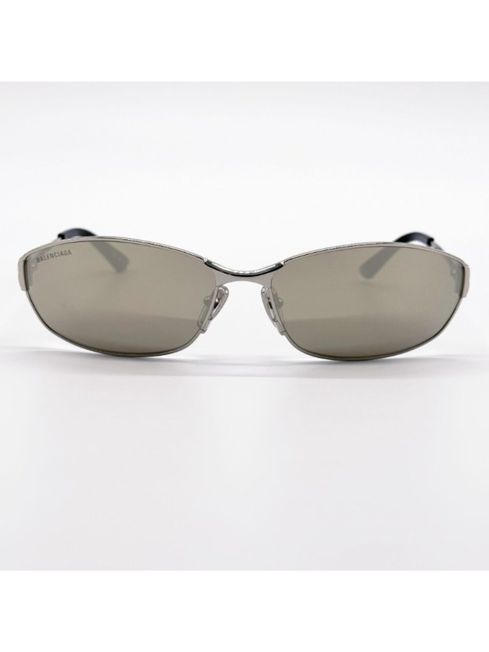 NEW BALENCIAGA BB0336S 006 SUNGLASSES SILVER WOMEN EYEWEAR BALENCIAGA - Picture 5 of 11